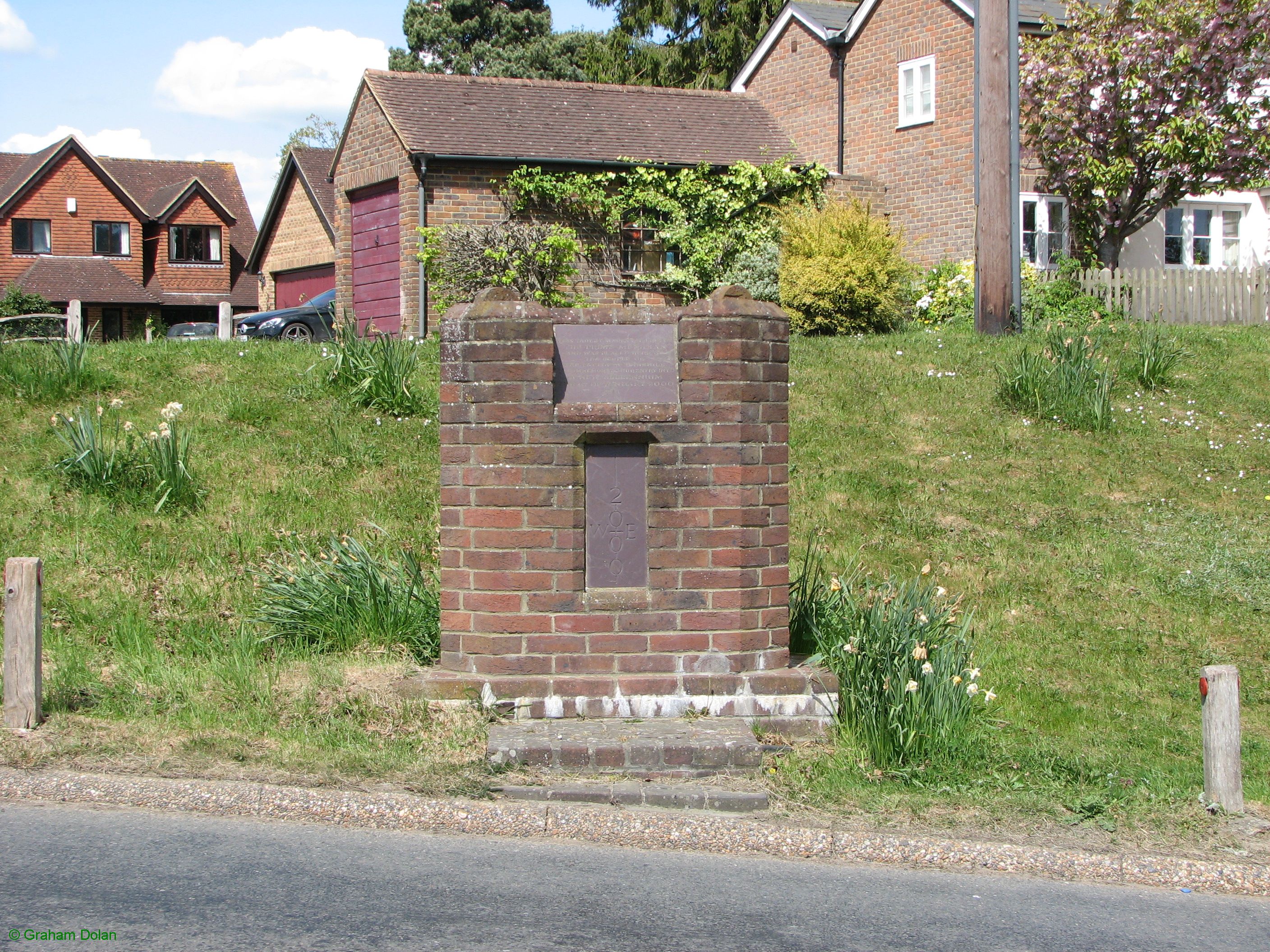 Greenwich Meridian Marker; England; East Sussex; Danehill